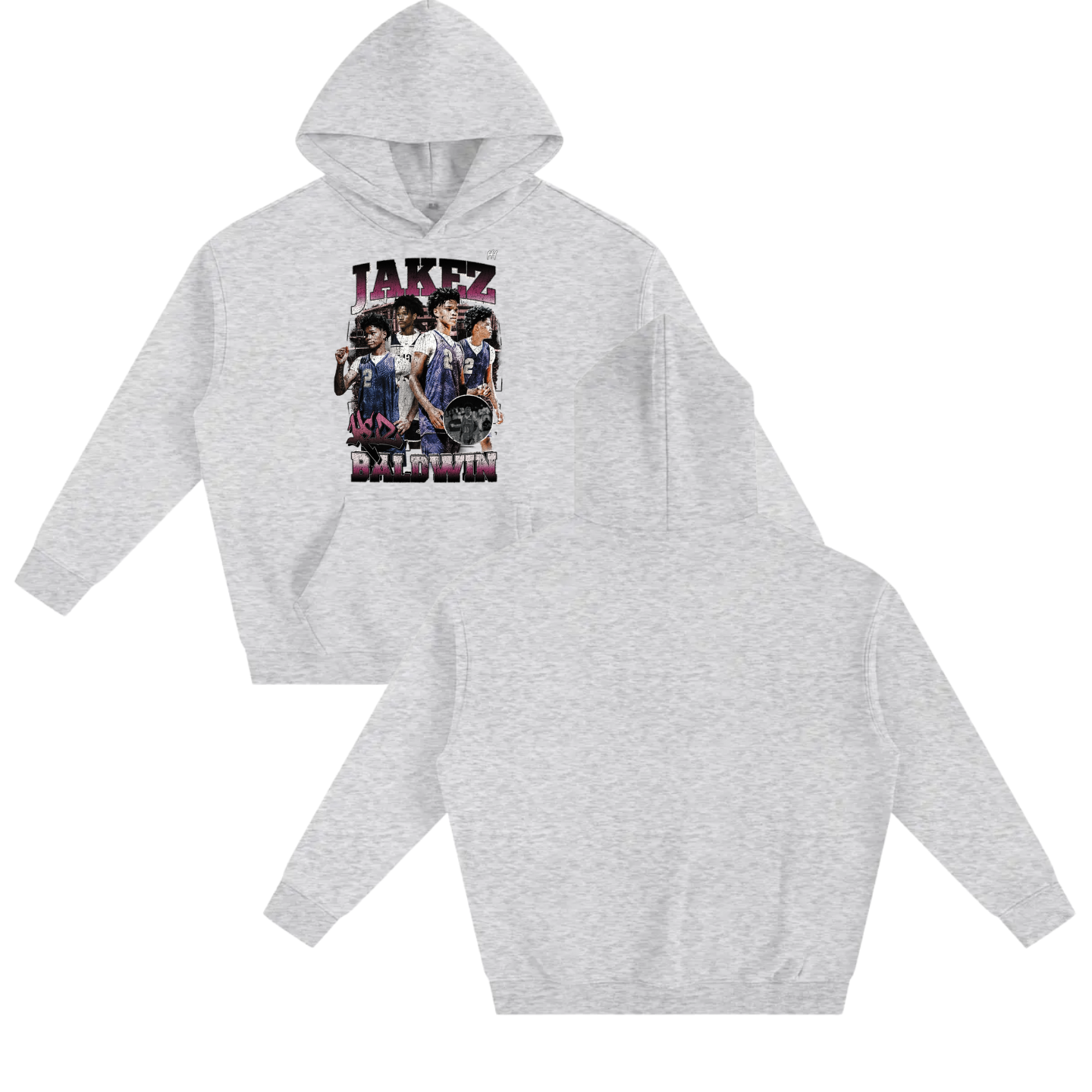 Jakez KEZ Baldwin Oversize Fleeced Hoodie