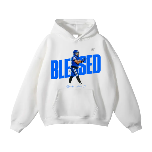 Brandon Noblin Jr Oversize Fleeced Hoodie