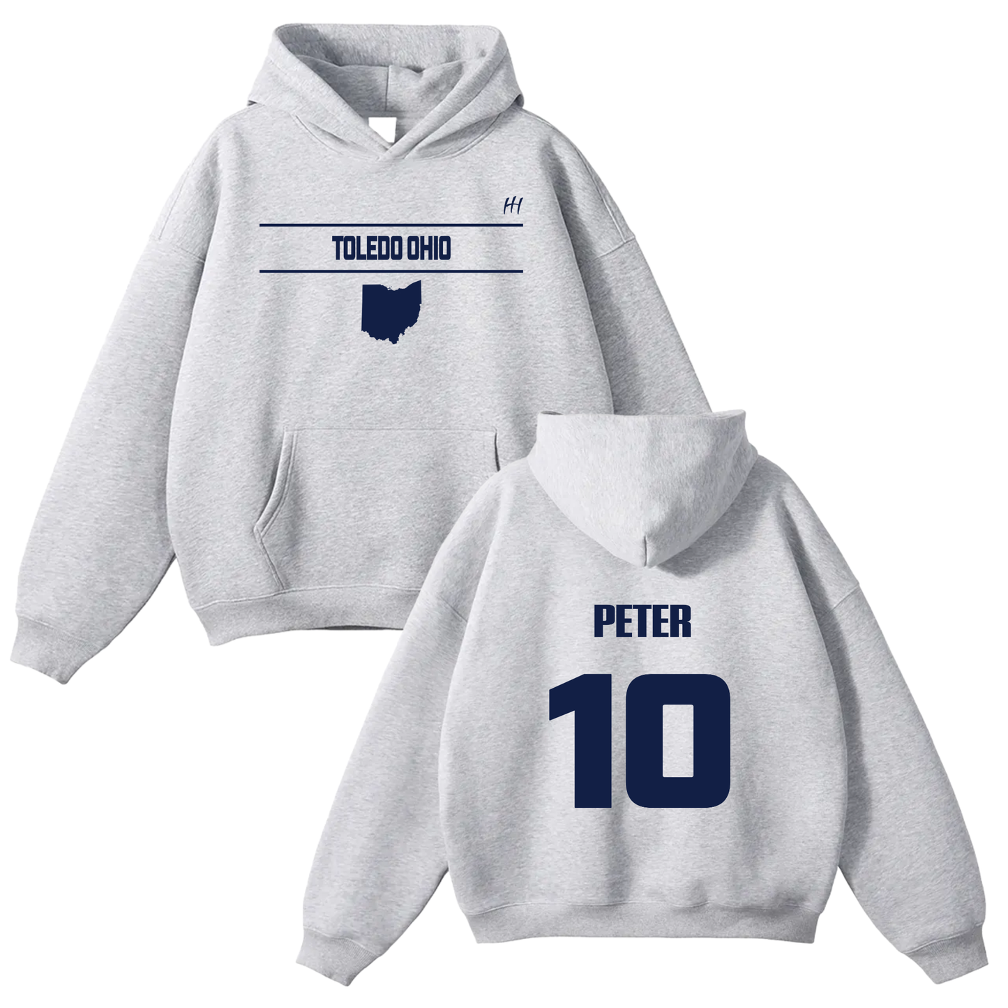 Peter Samuka Jr Oversize Fleeced Hoodie