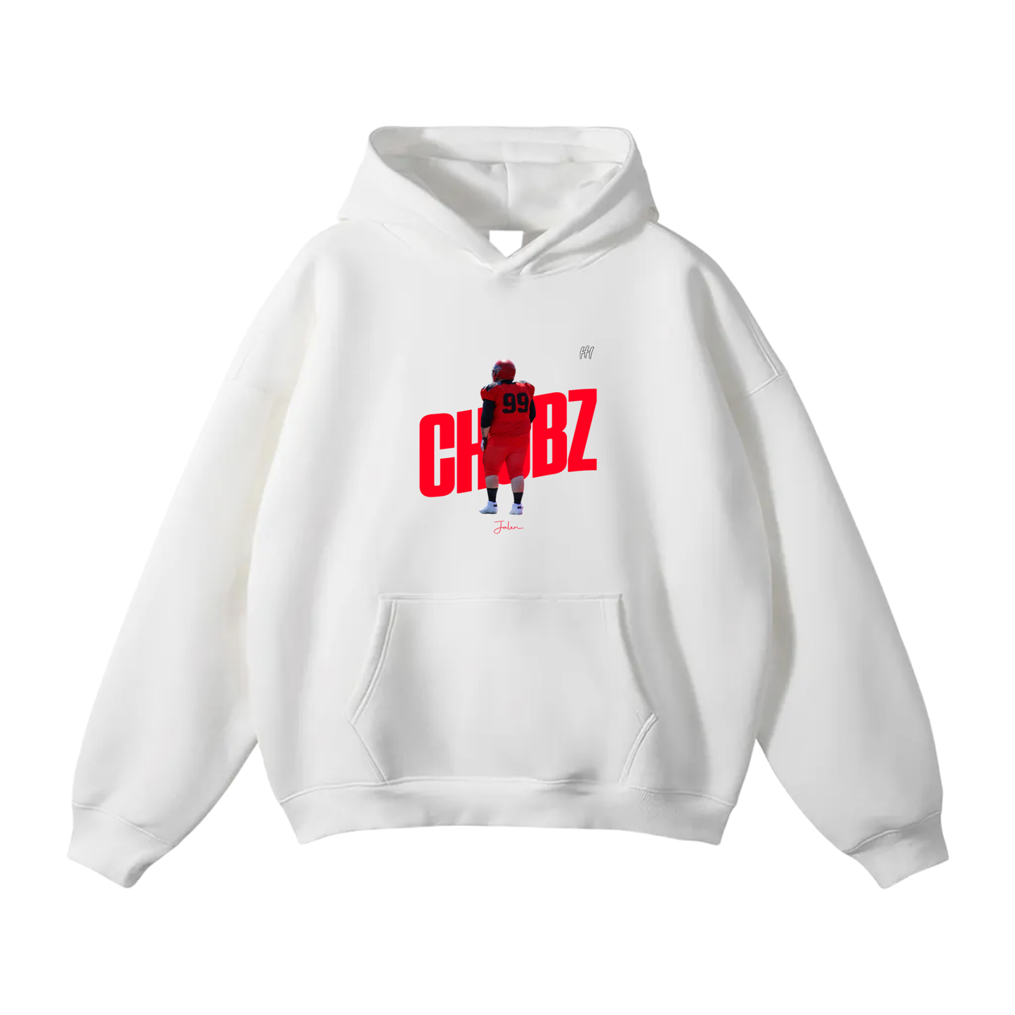 Jalen Chubz Oversize Fleeced Hoodie