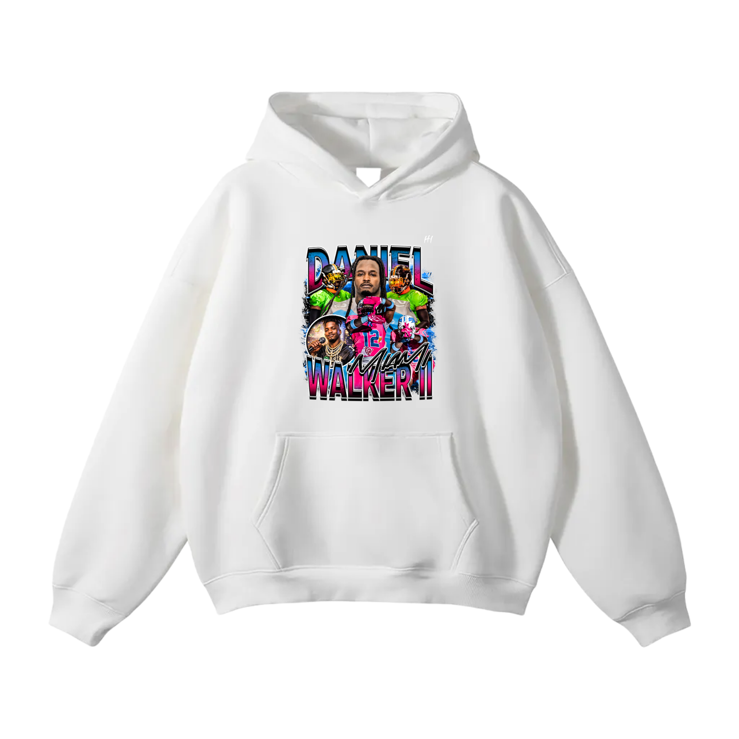 Daniel walker II Oversize Fleeced Hoodie
