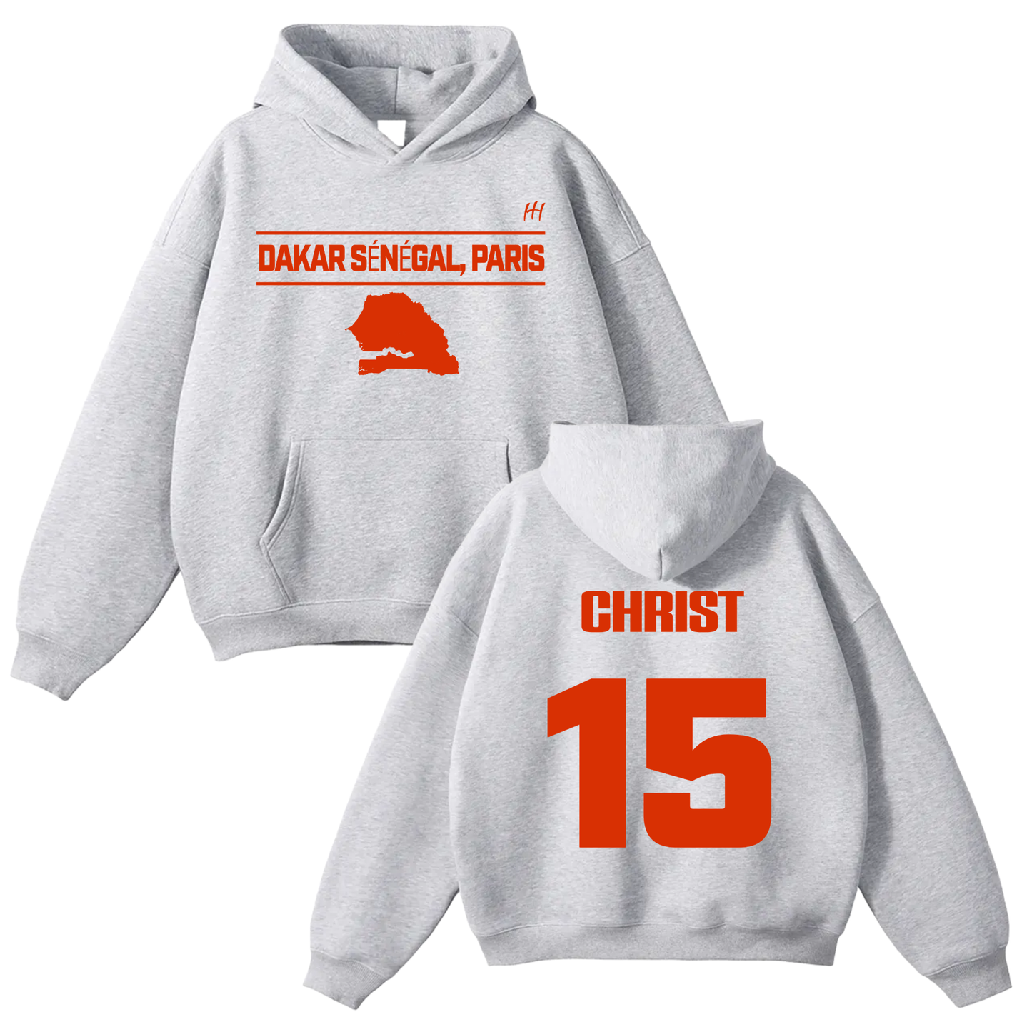 Christ Sanka Oversize Fleeced Hoodie