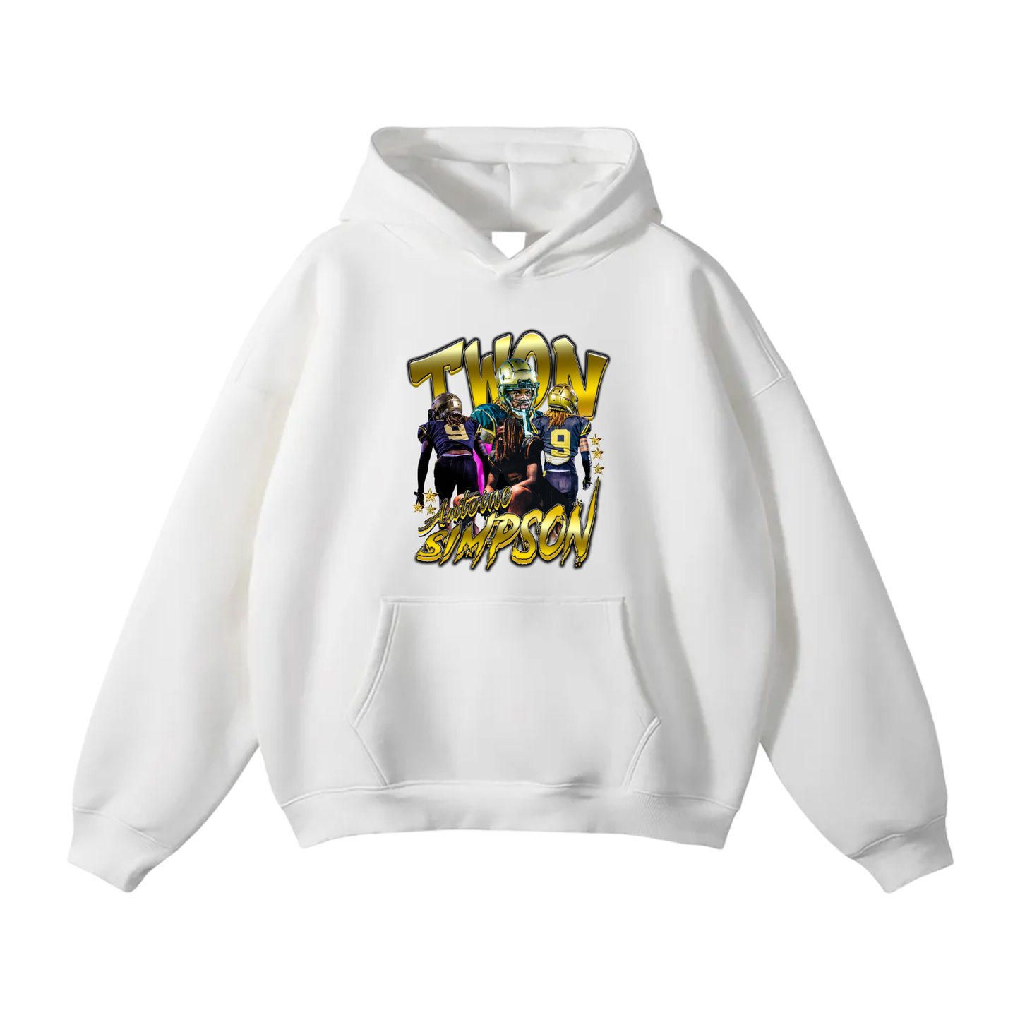 Antoine Simpson Oversize Fleeced Hoodie
