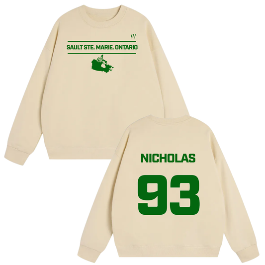 Nicholas Frank Carter Heavyweight Crewneck Sweatshirt