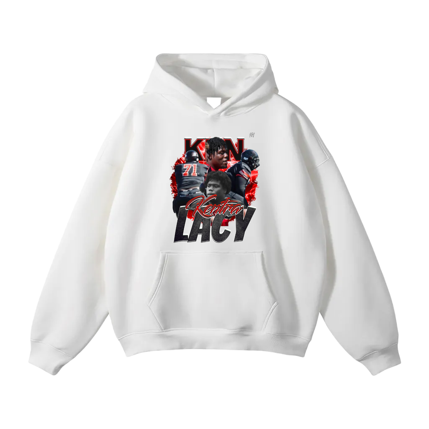 Kentra Lacy Oversize Fleeced Hoodie