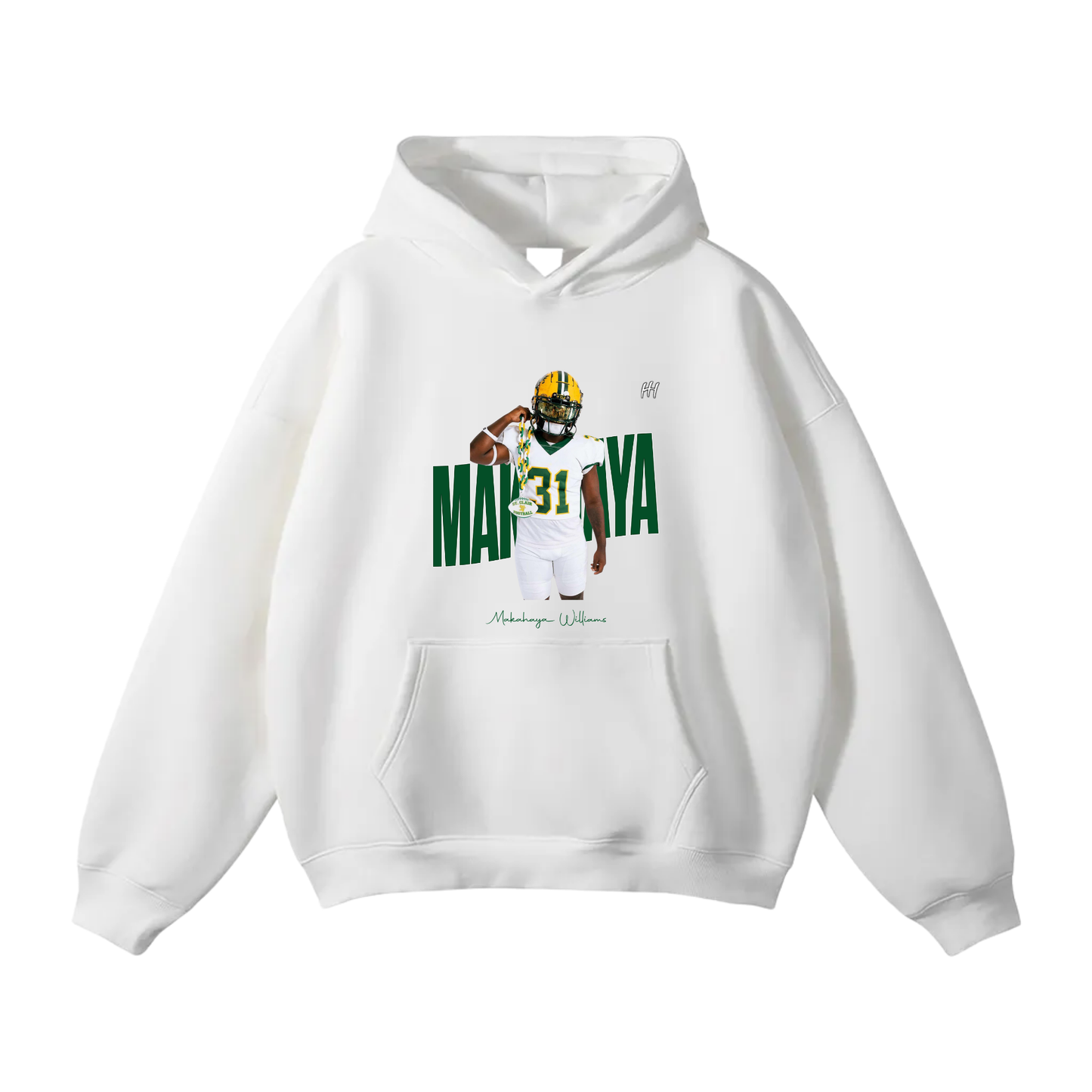 Makahaya Williams Oversize Fleeced Hoodie