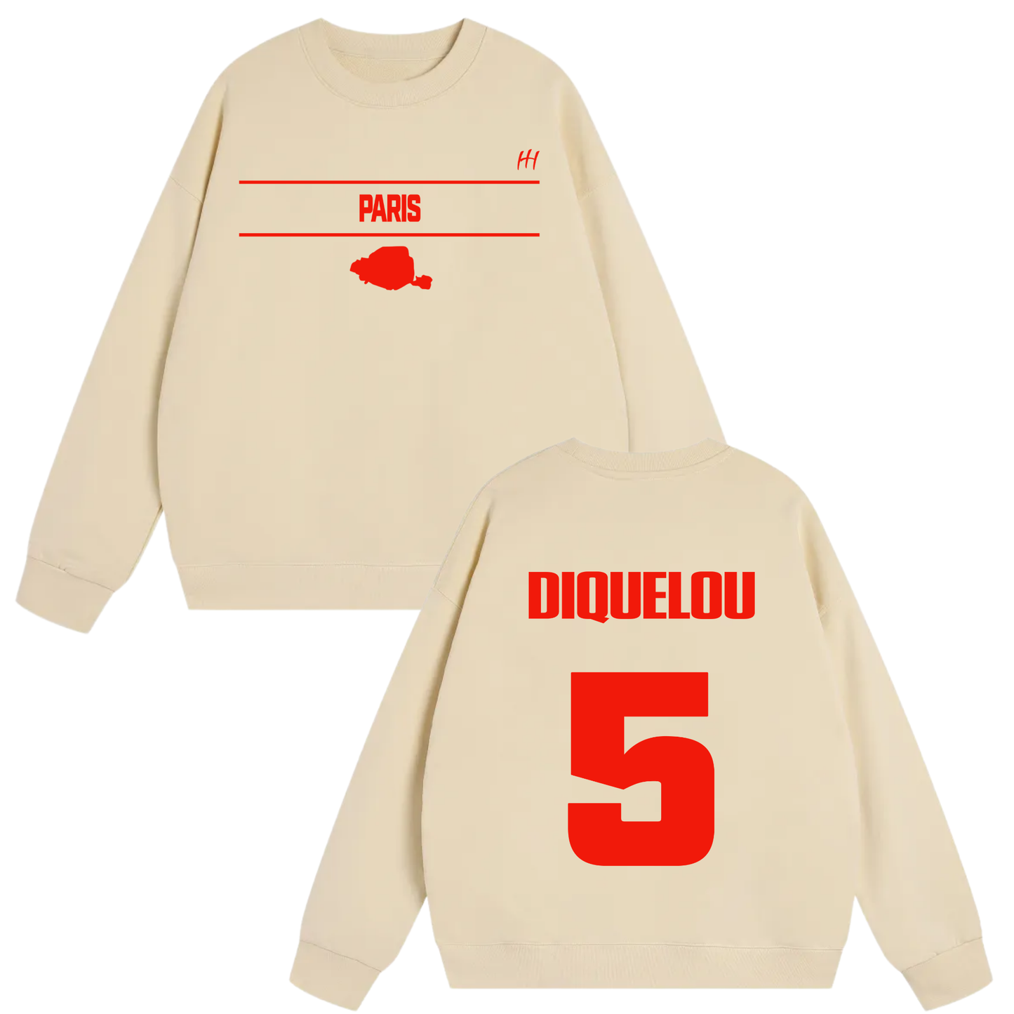 Diquelou Mathéo Heavyweight Crewneck Sweatshirt