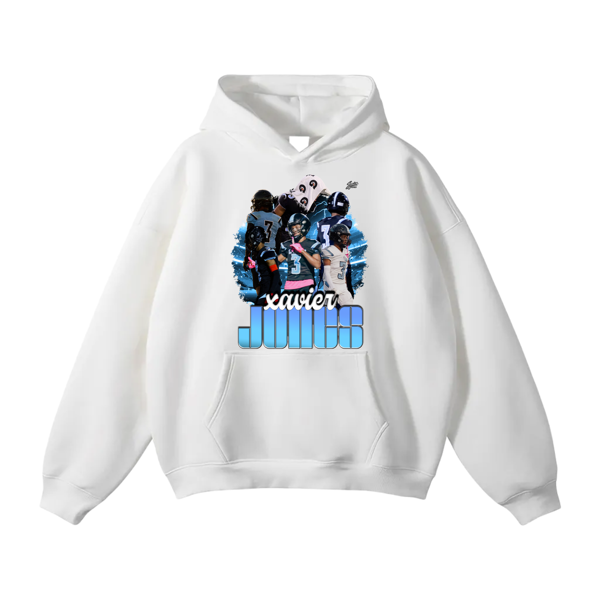 Xavier Jones Oversize Fleeced Hoodie