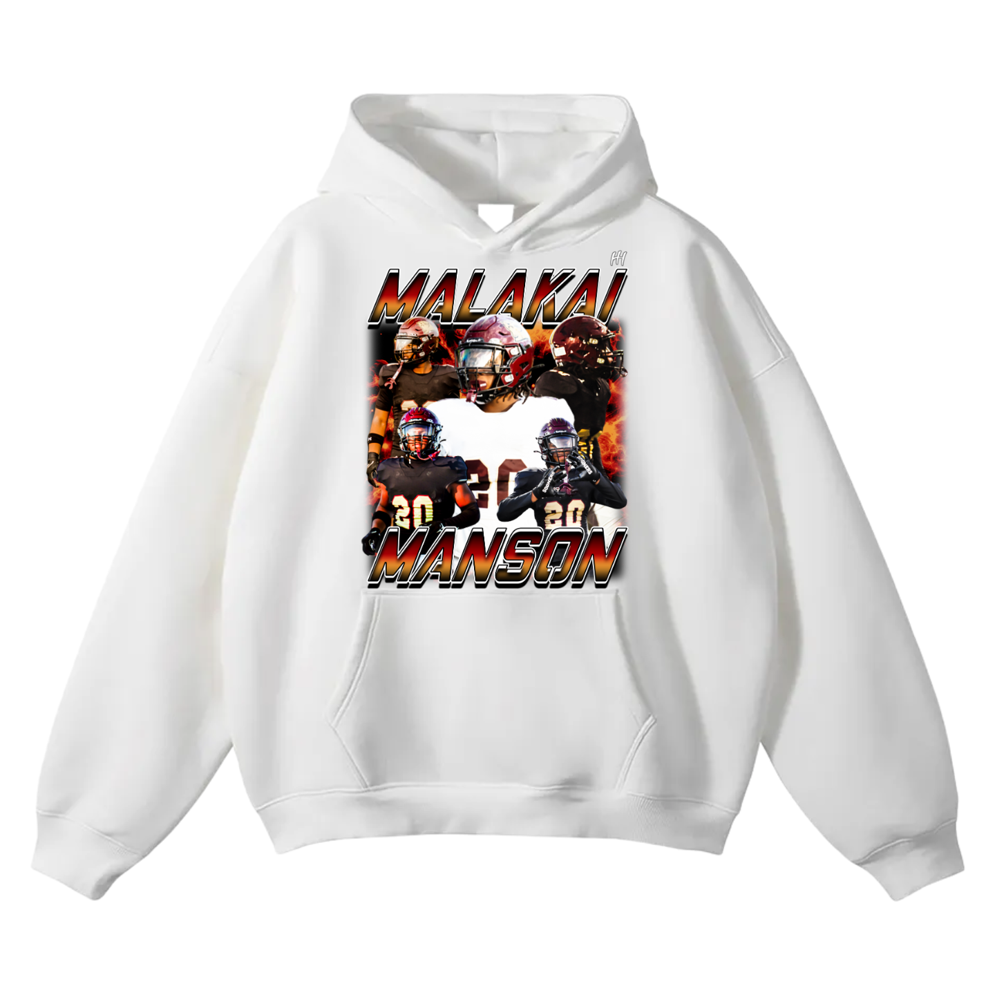 Malakai Manson Oversize Fleeced Hoodie
