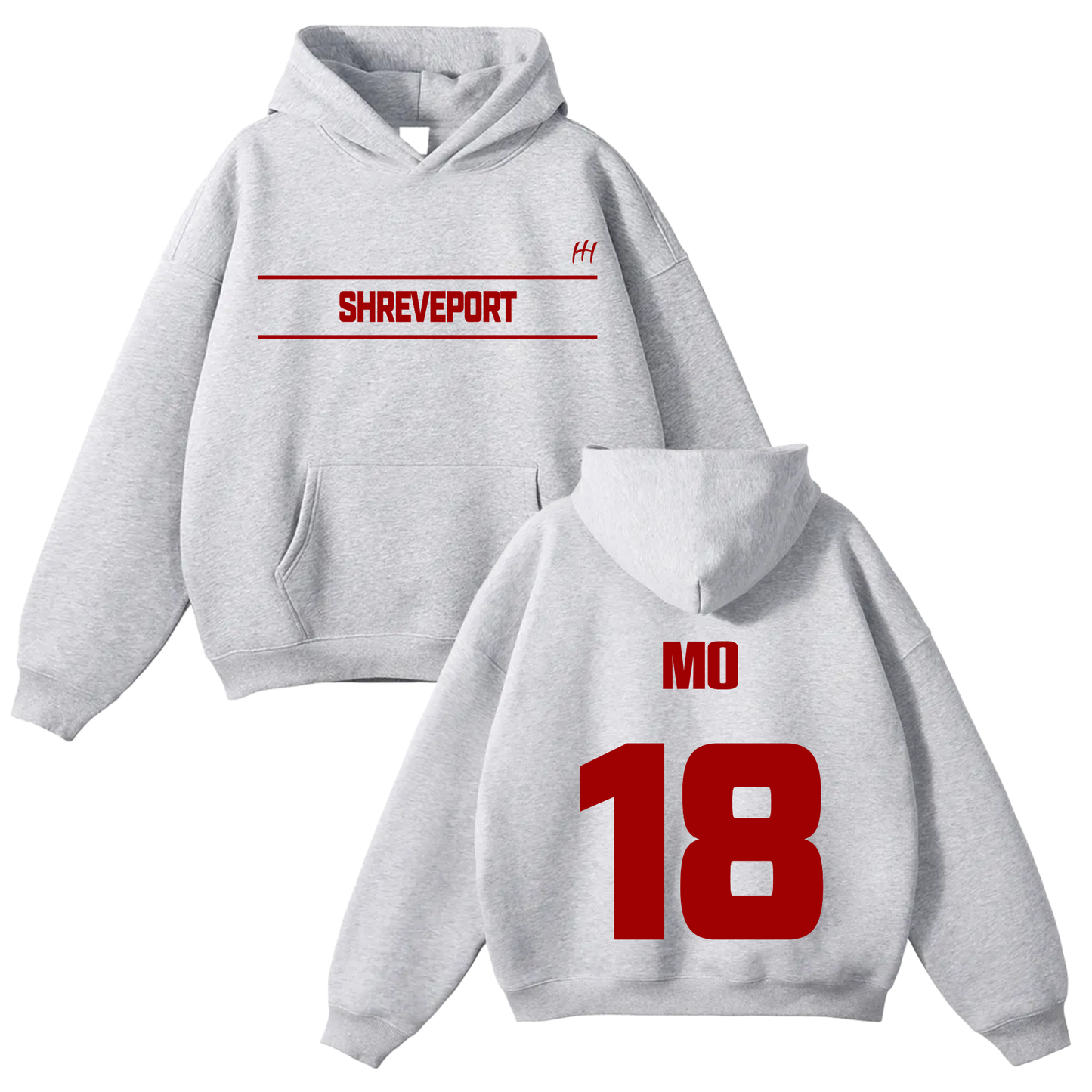 Larry Moton Jr Oversize Fleeced Hoodie