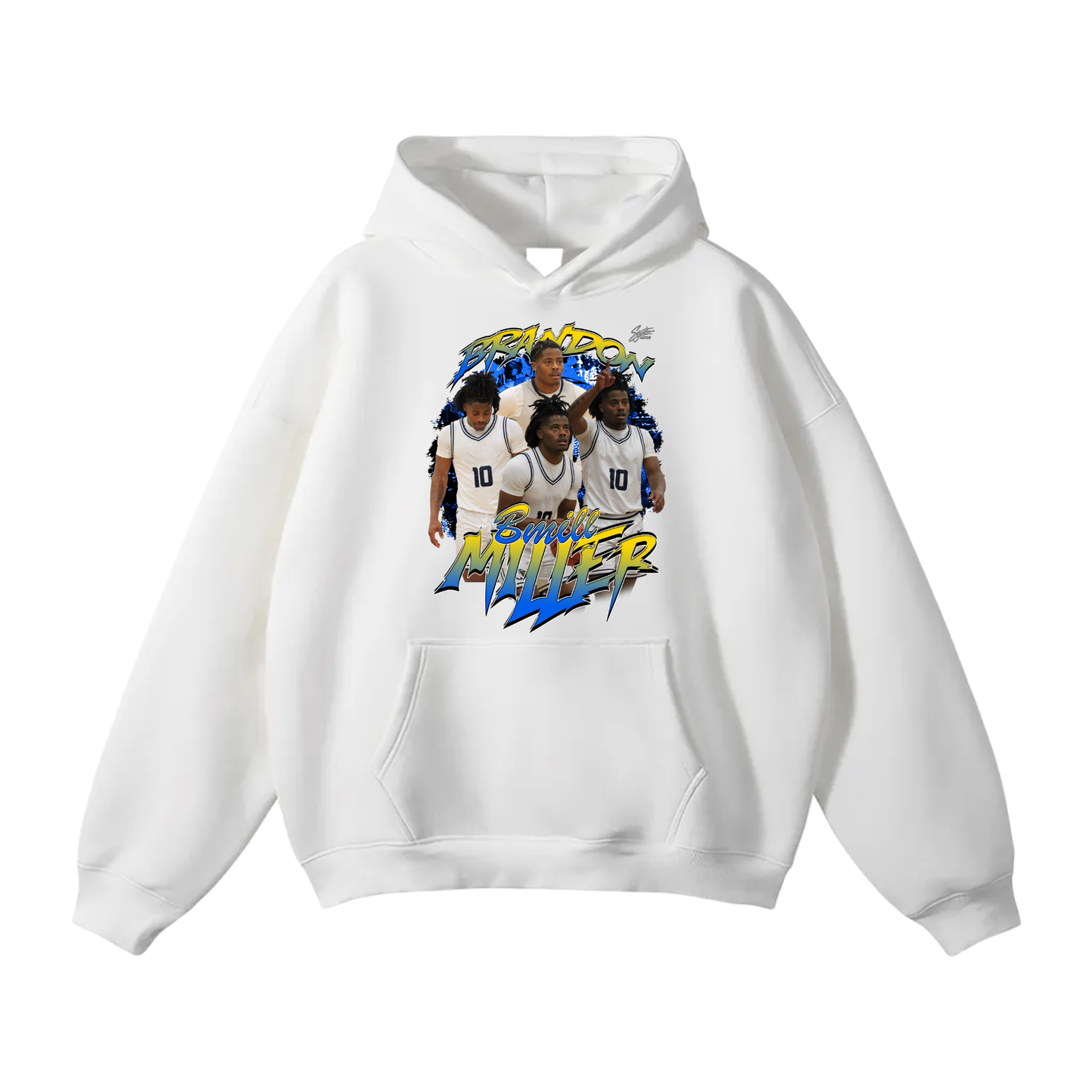 Brandon Miller Oversize Fleeced Hoodie