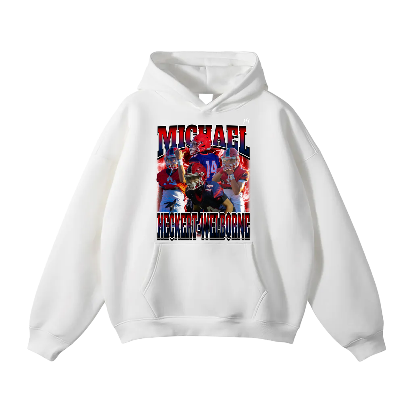 Michael Heckert-Welborne Oversize Fleeced Hoodie