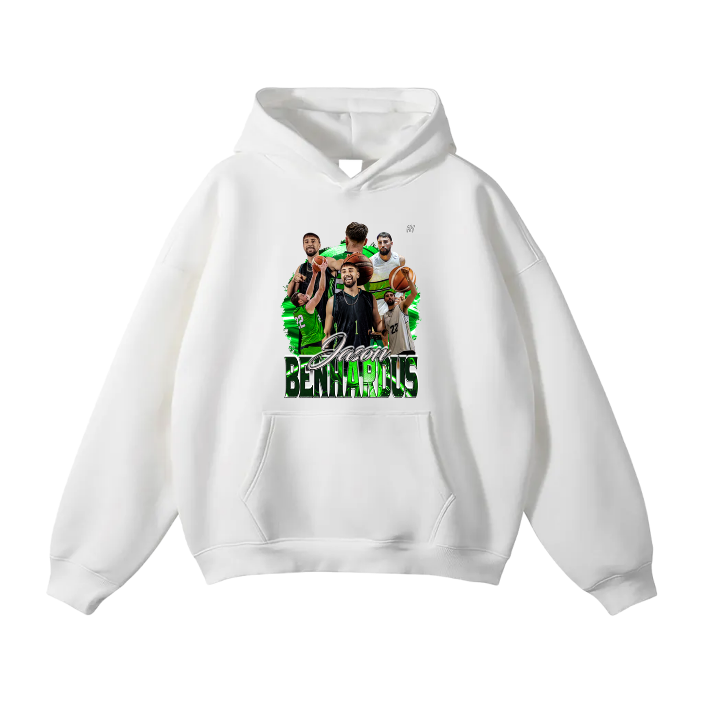 Jason Benhardus Oversize Fleeced Hoodie