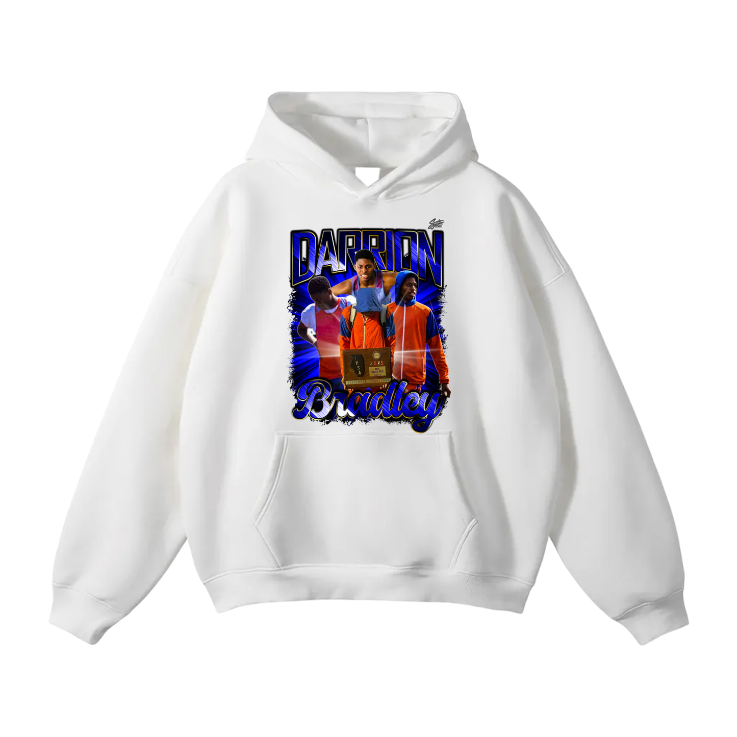 Darrion Bradley Oversize Fleeced Hoodie
