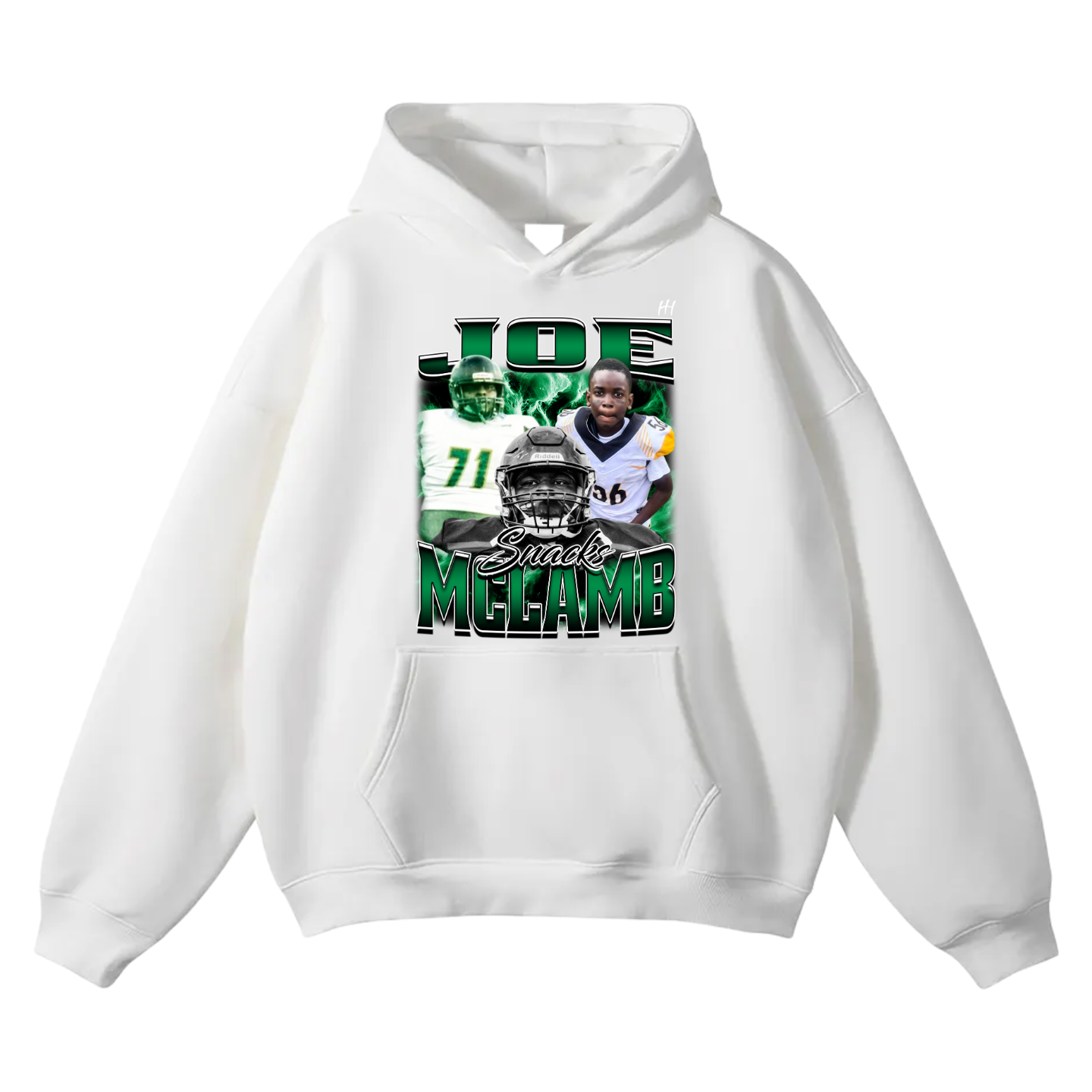 Joe McLamb Oversize Fleeced Hoodie