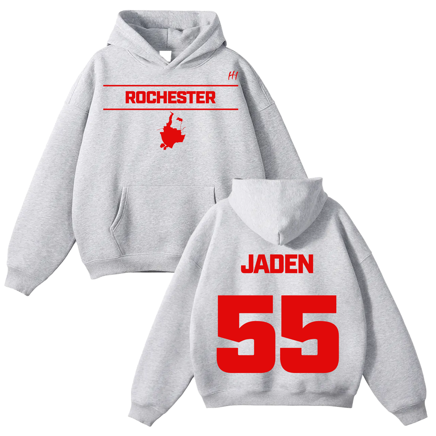 Jaden Leon Oversize Fleeced Hoodie