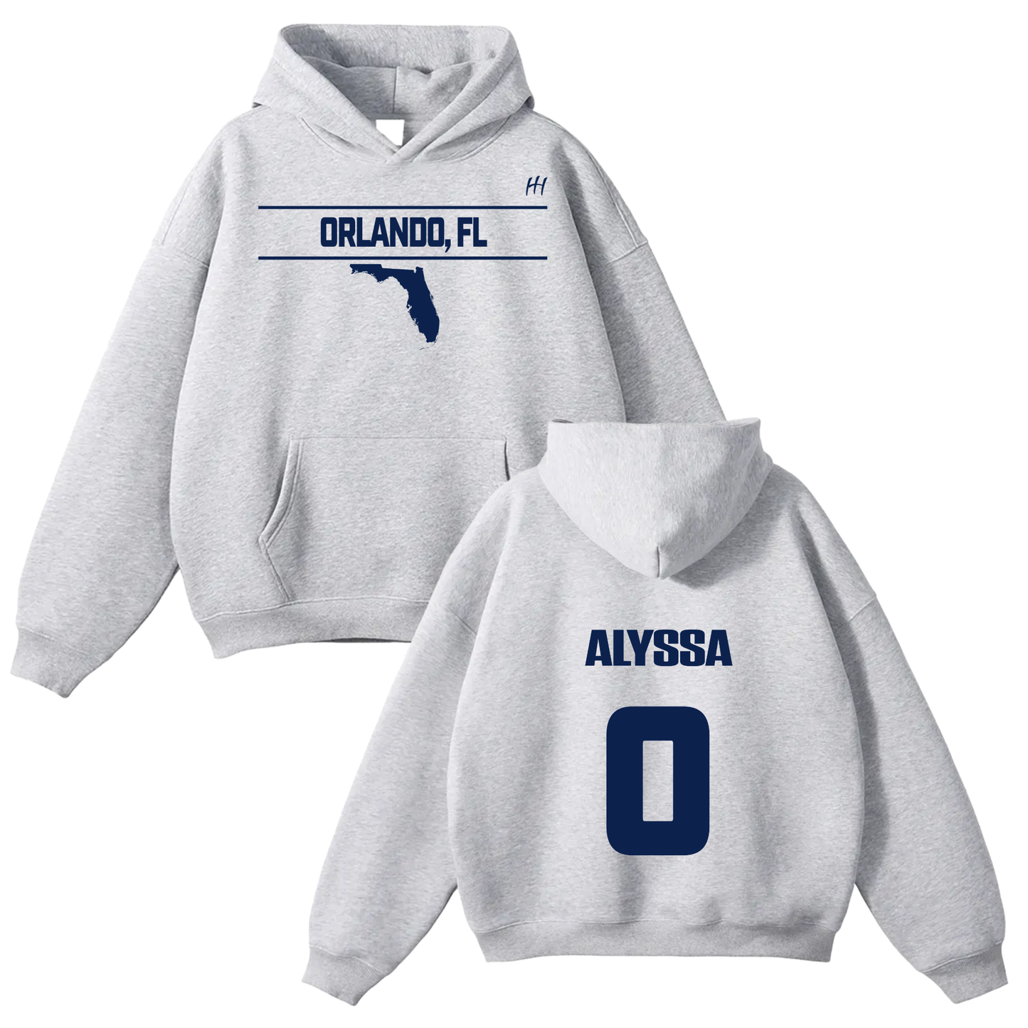 Alyssa Saavedra Oversize Fleeced Hoodie