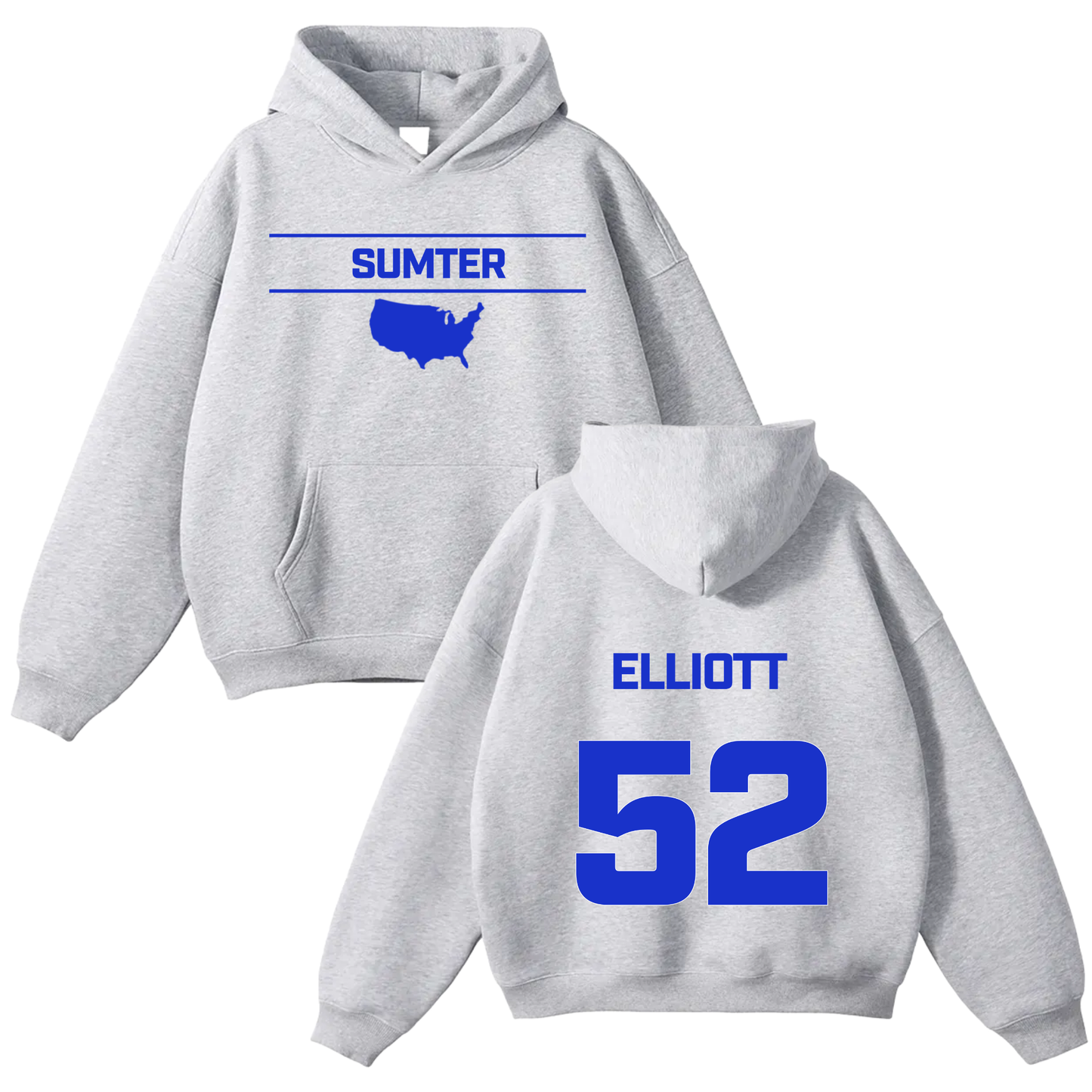 Elliott Searson Oversize Fleeced Hoodie