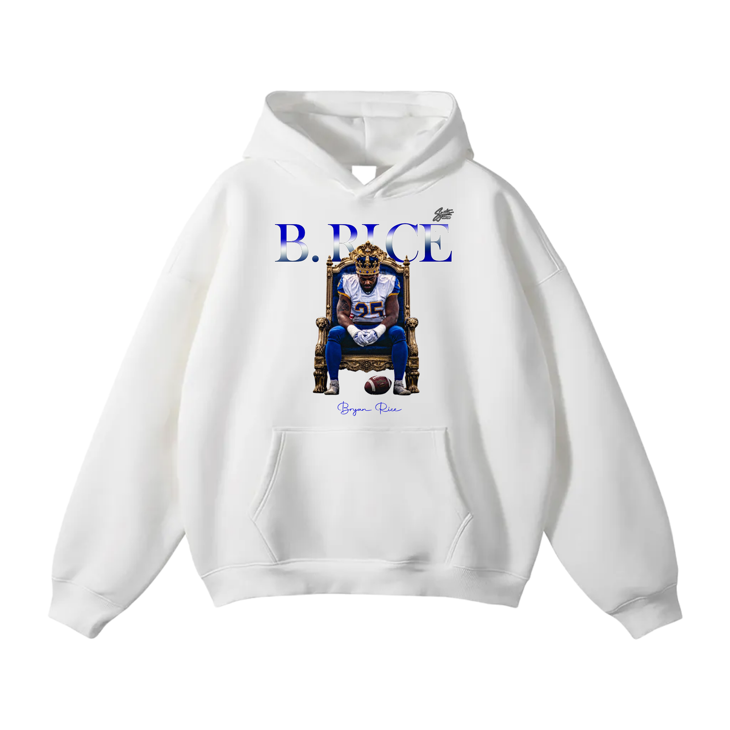 Bryan Rice Oversize Fleeced Hoodie