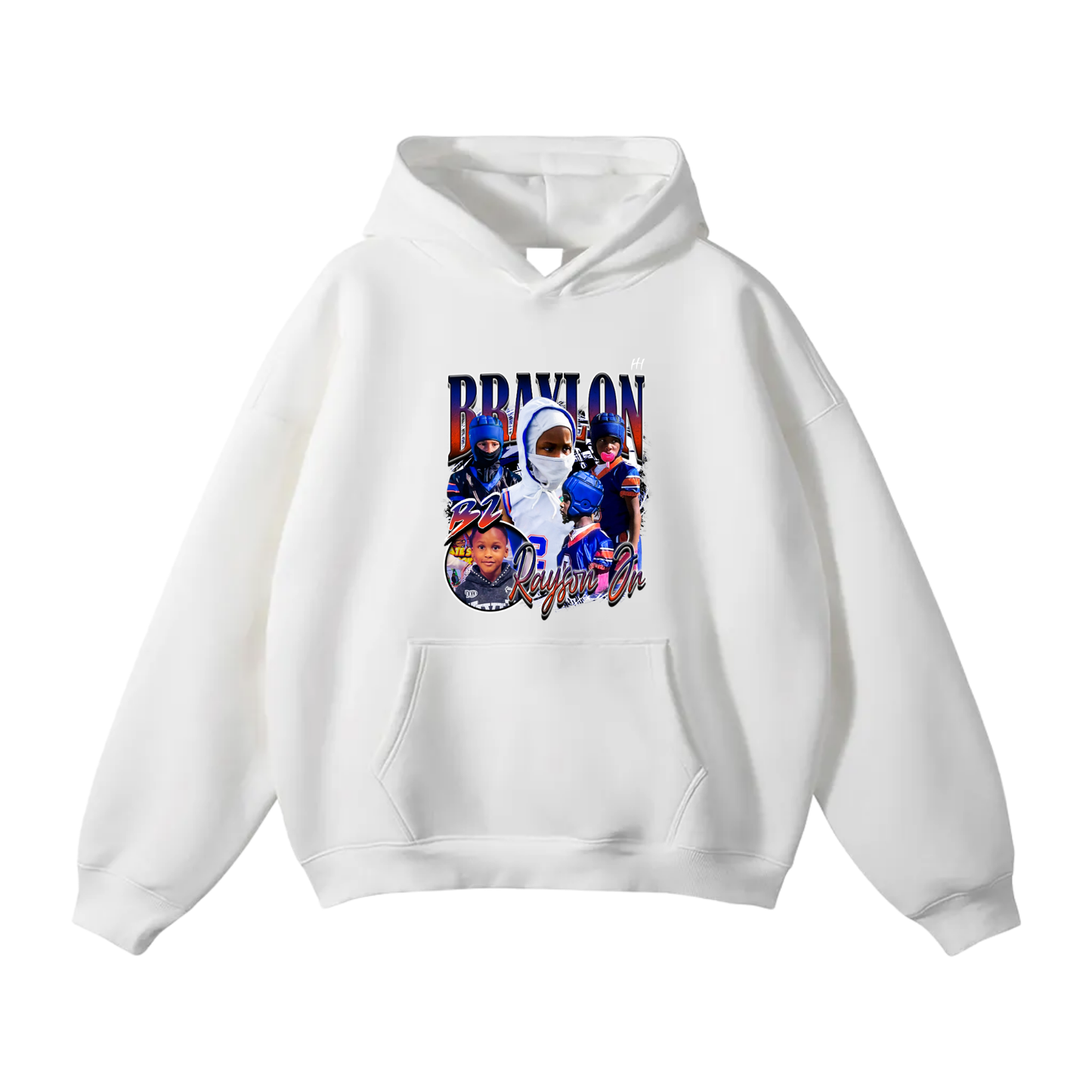 Braylon Rayson Jr Oversize Fleeced Hoodie