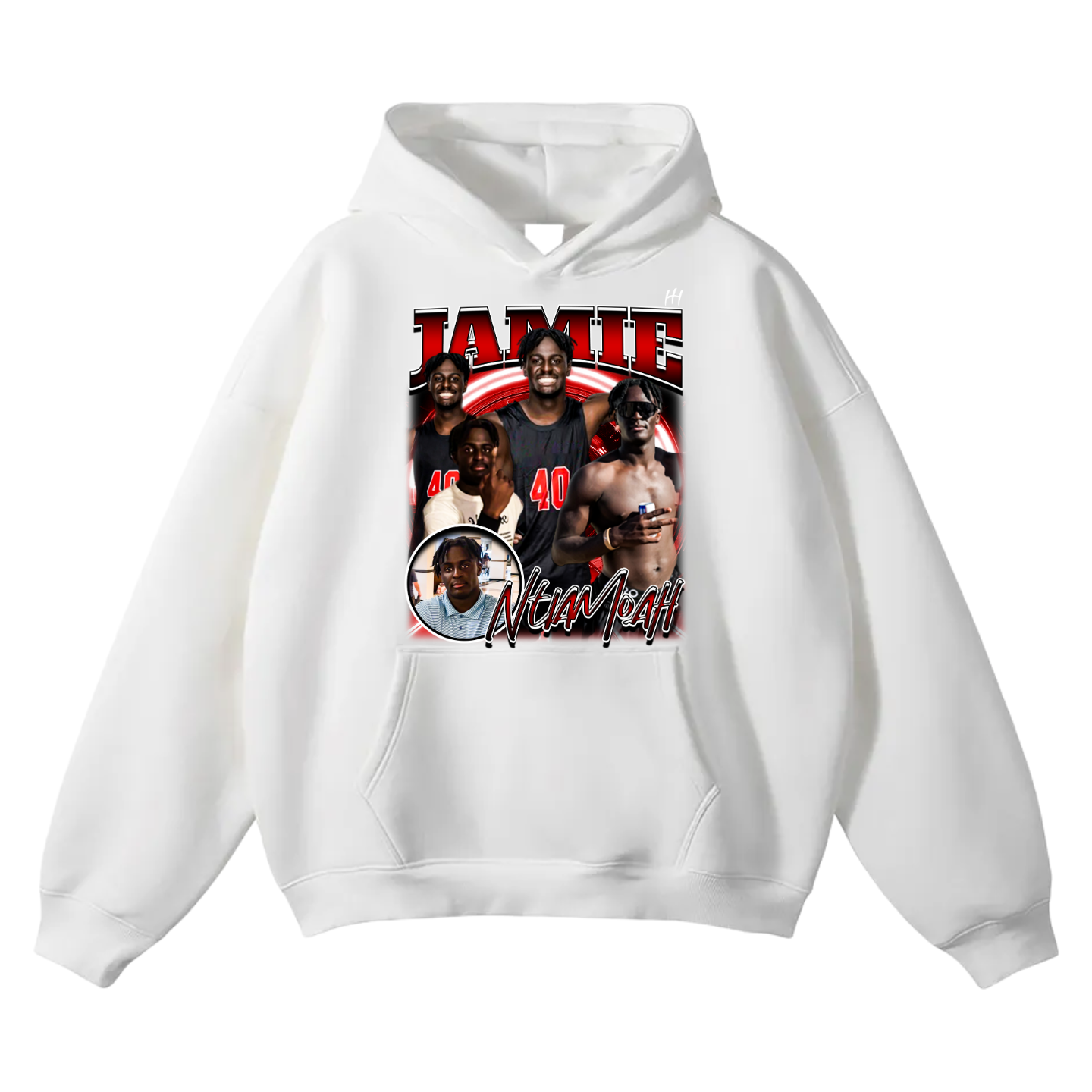 Jamie Ntiamoah Oversize Fleeced Hoodie