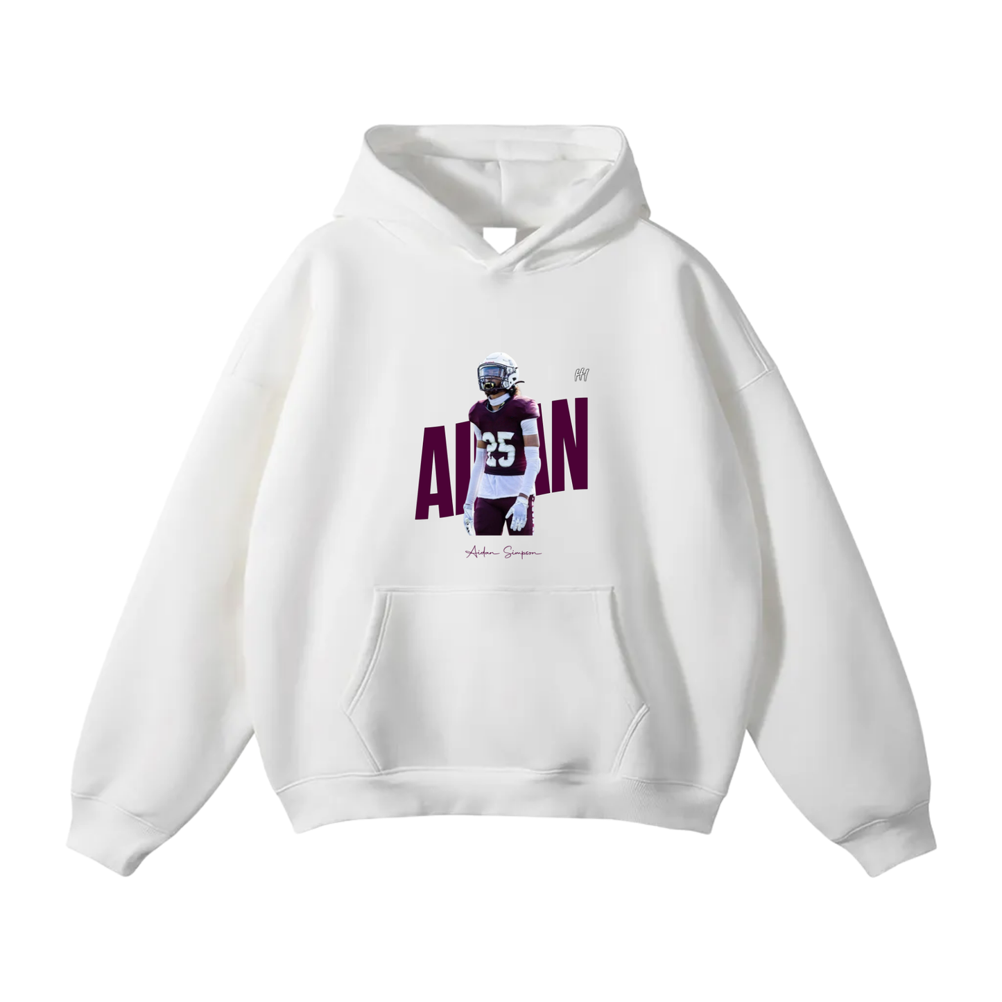 Aidan Simpson Oversize Fleeced Hoodie