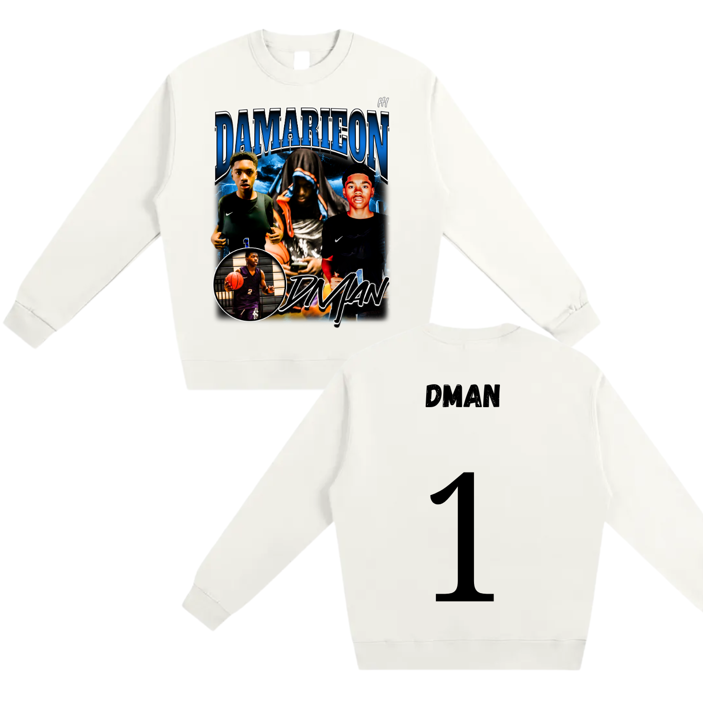 Damarieon Heavyweight Crewneck Sweatshirt