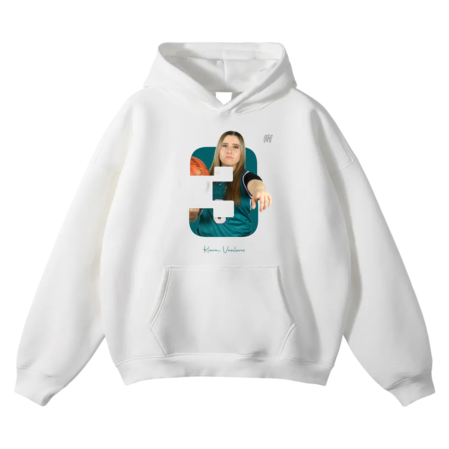 Kiara Vaselaros Oversize Fleeced Hoodie
