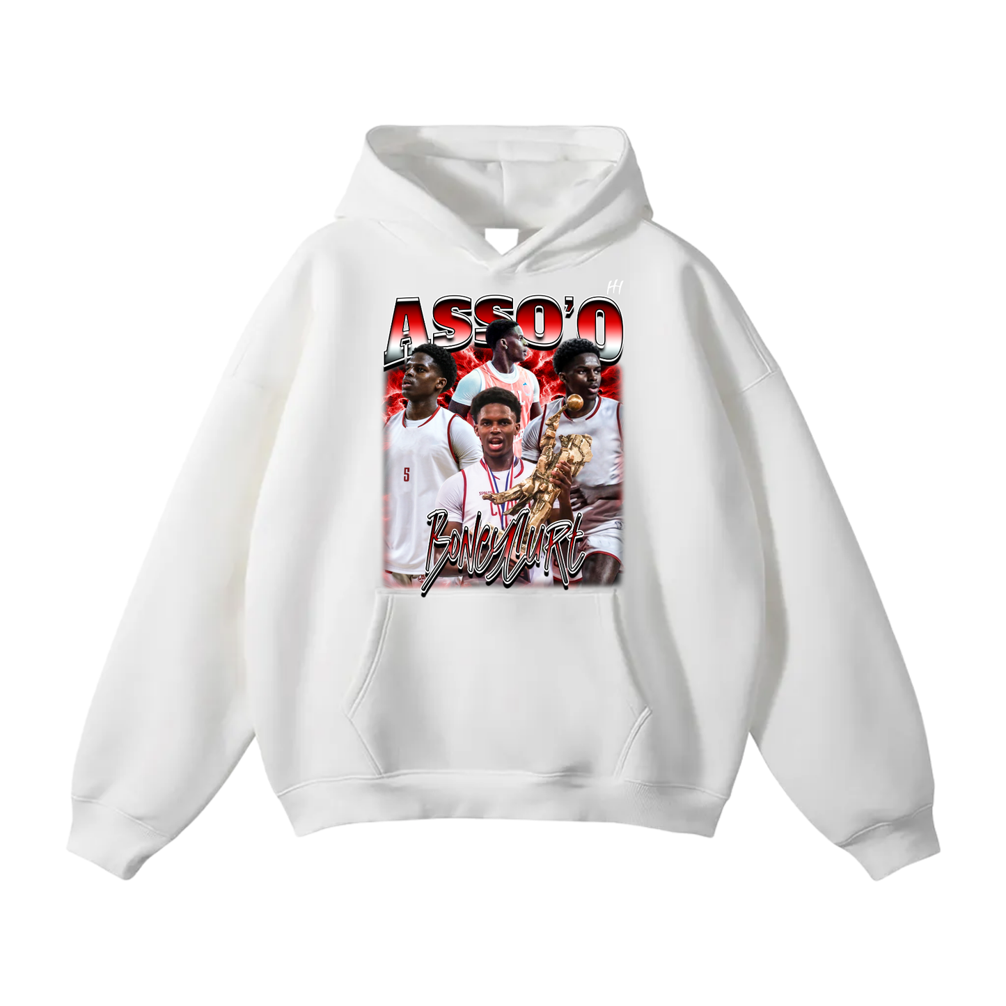 Asso'o Oversize Fleeced Hoodie