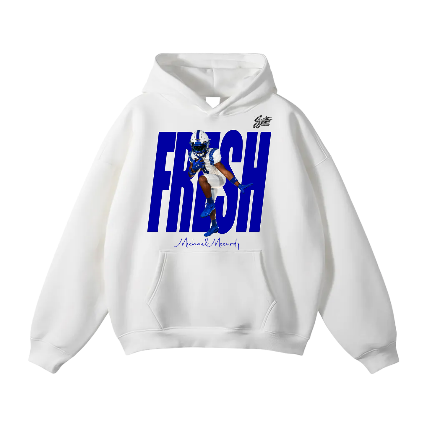 Manny Ellis Oversize Fleeced Hoodie
