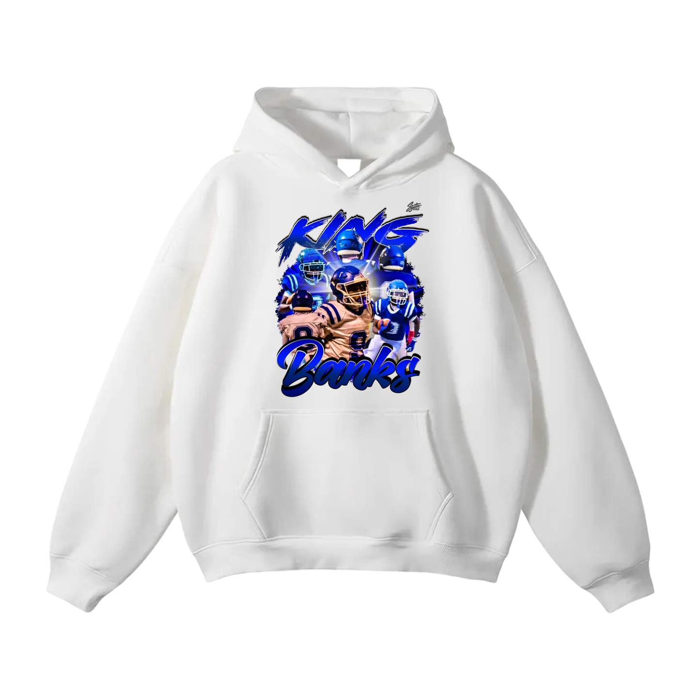 King Banks Oversize Fleeced Hoodie