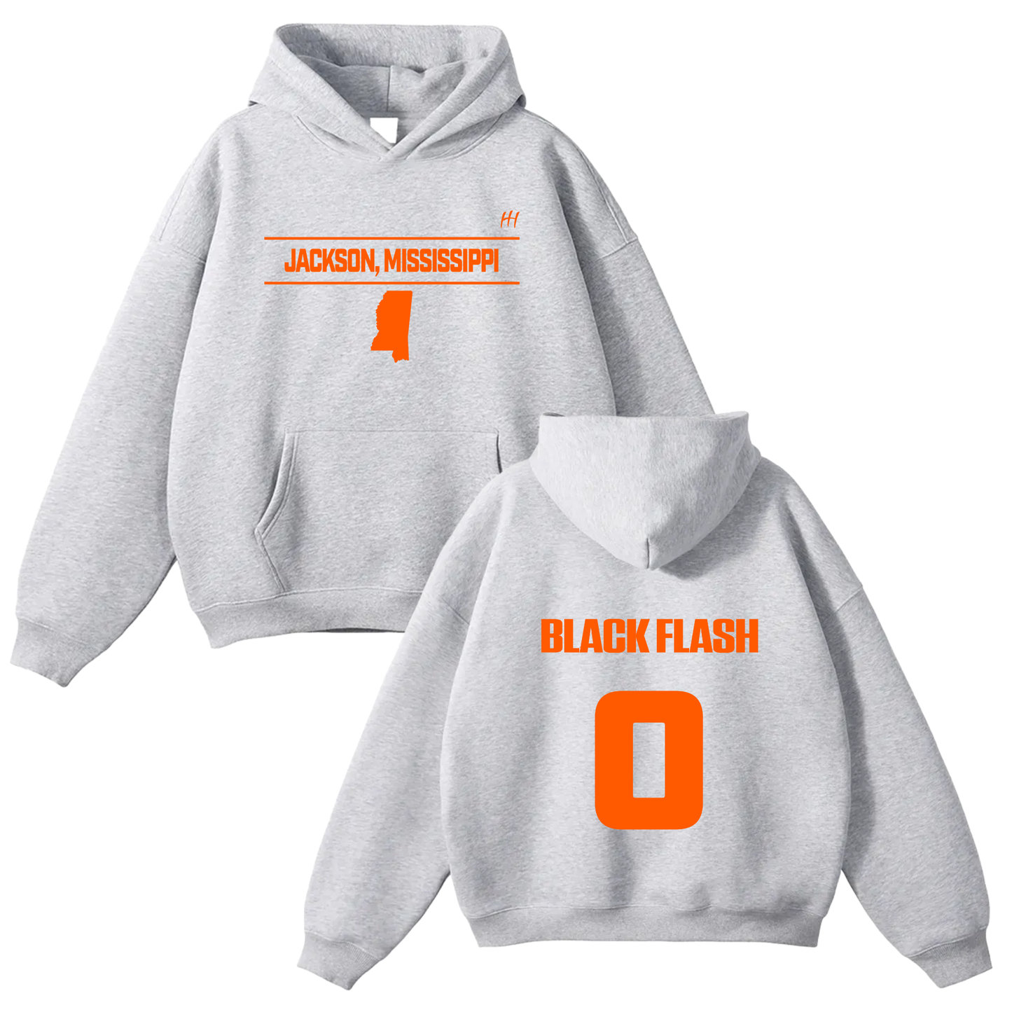 Cayson Course Oversize Fleeced Hoodie