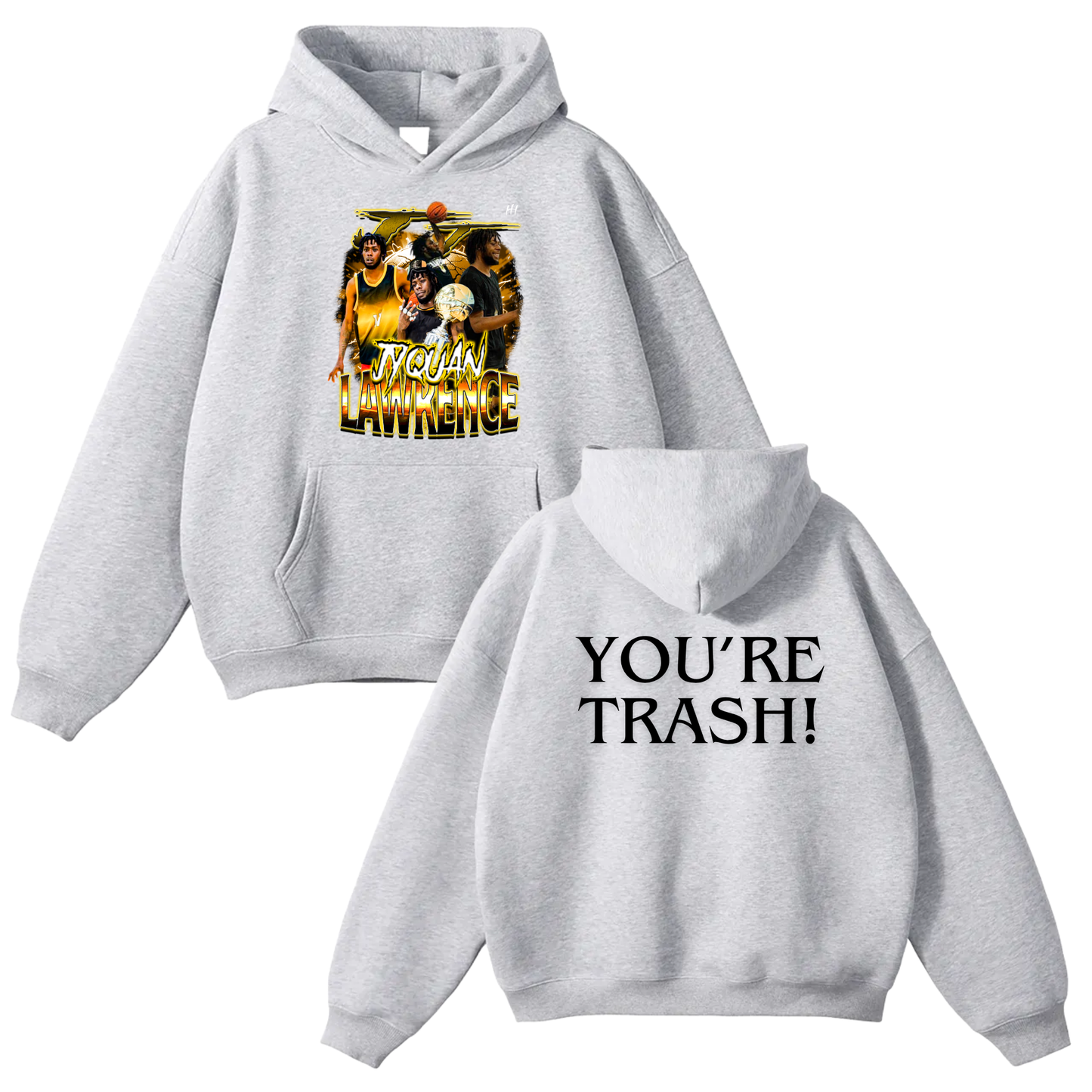 Jyquan Lawrence Oversize Fleeced Hoodie