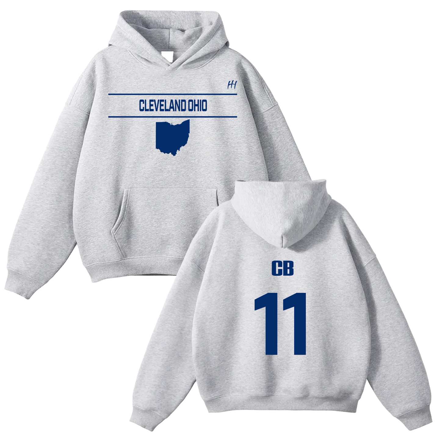 Chauncey Brashers Oversize Fleeced Hoodie
