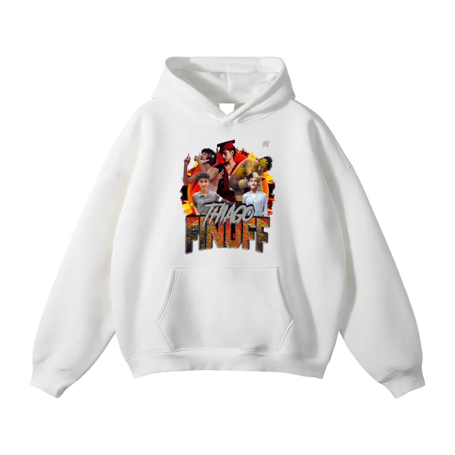 Thiago Finuff Oversize Fleeced Hoodie