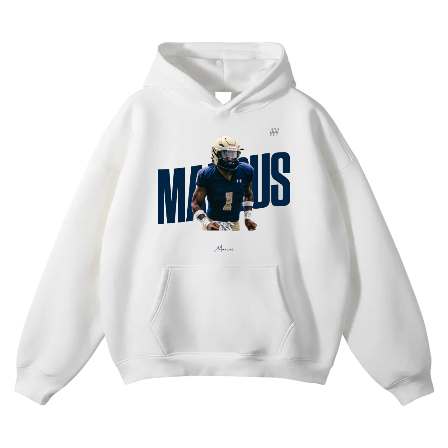 Marcus Oversize Fleeced Hoodie