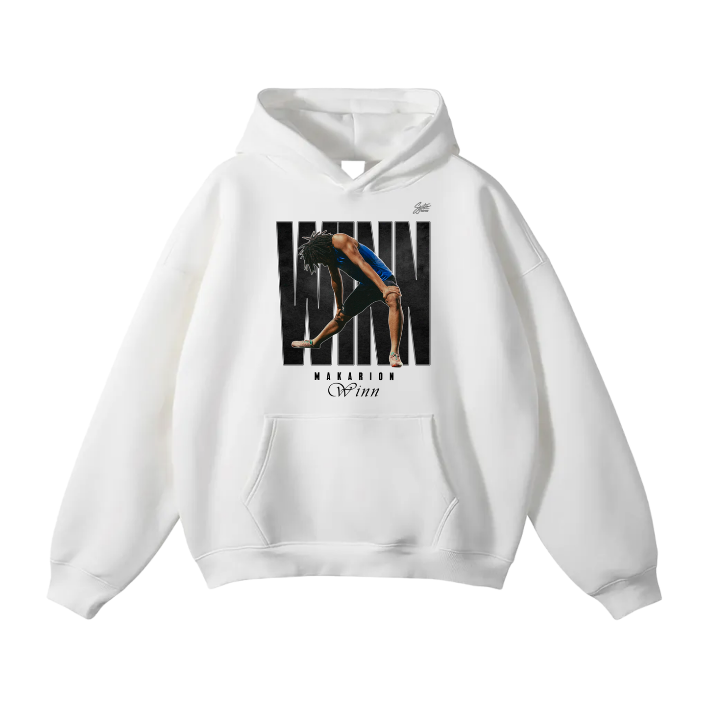 Makarion Winn Oversize Fleeced Hoodie