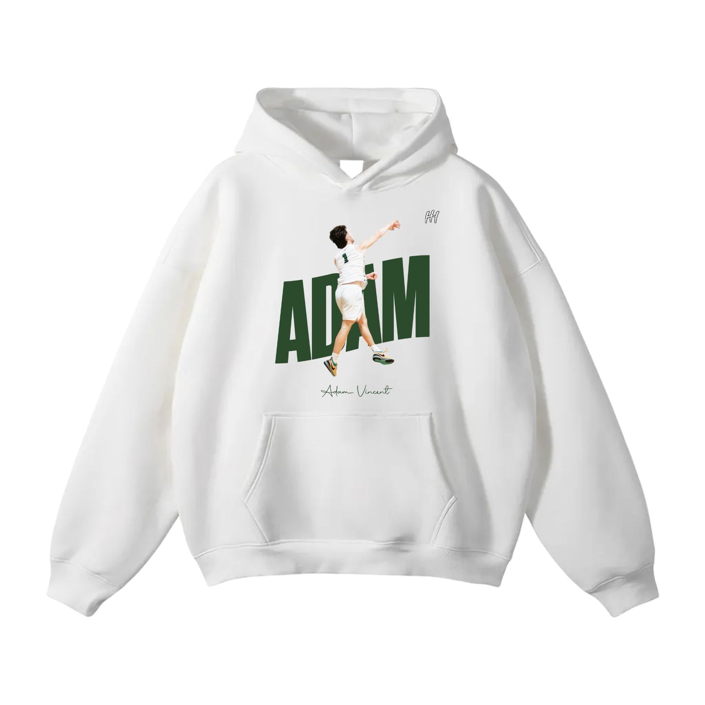 Adam Vincent Oversize Fleeced Hoodie