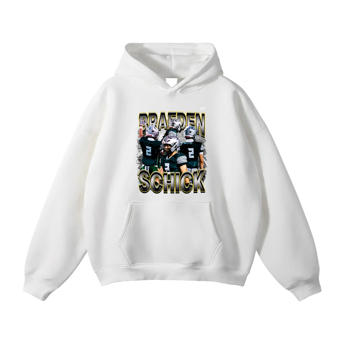 Braeden Schick Oversize Fleeced Hoodie