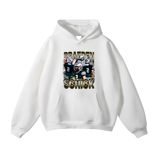 Braeden Schick Oversize Fleeced Hoodie