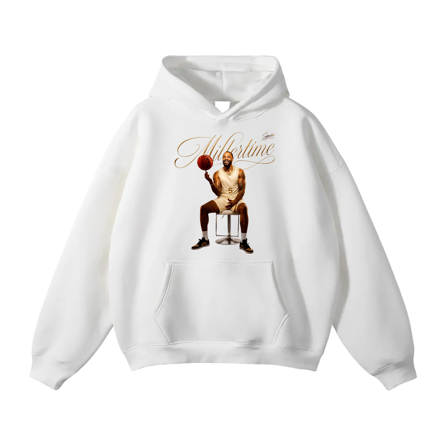 Ray Miller Oversize Fleeced Hoodie