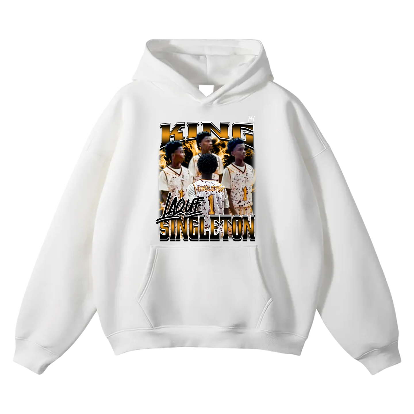 King Singleton Oversize Fleeced Hoodie