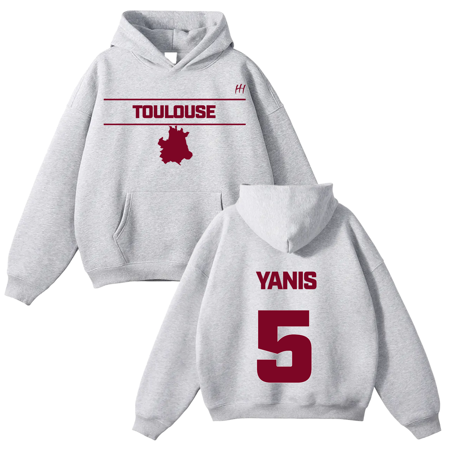 Yanis Mahoundo Oversize Fleeced Hoodie