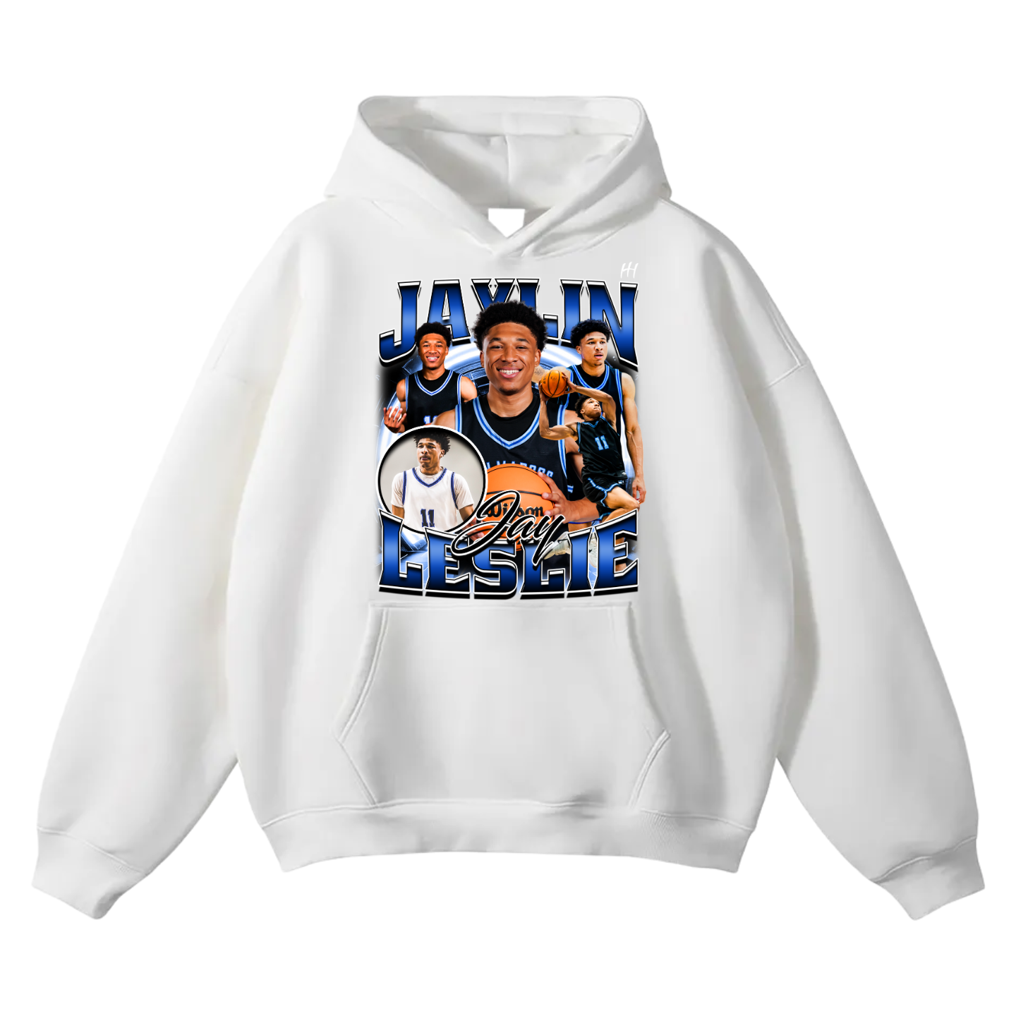 Jaylin Leslie Oversize Fleeced Hoodie