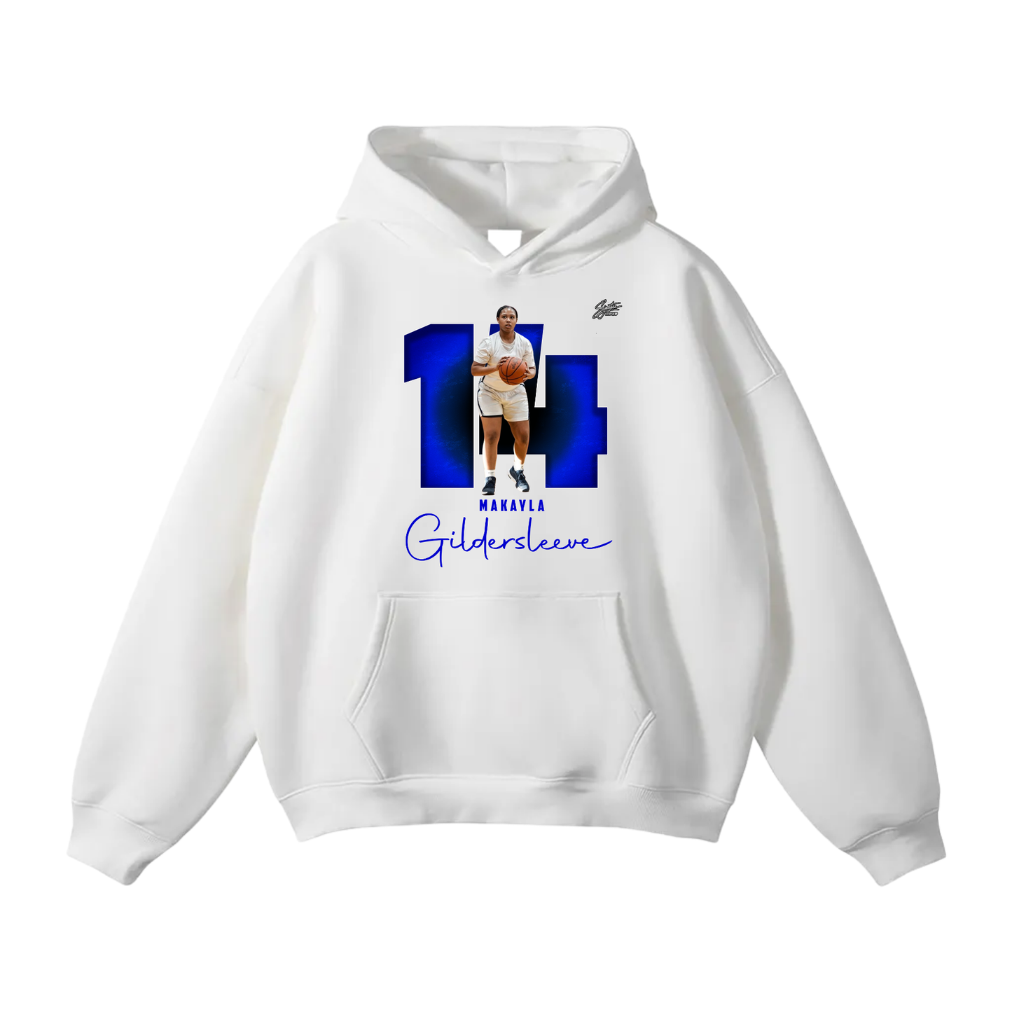 Makayla Gildersleeve Oversize Fleeced Hoodie