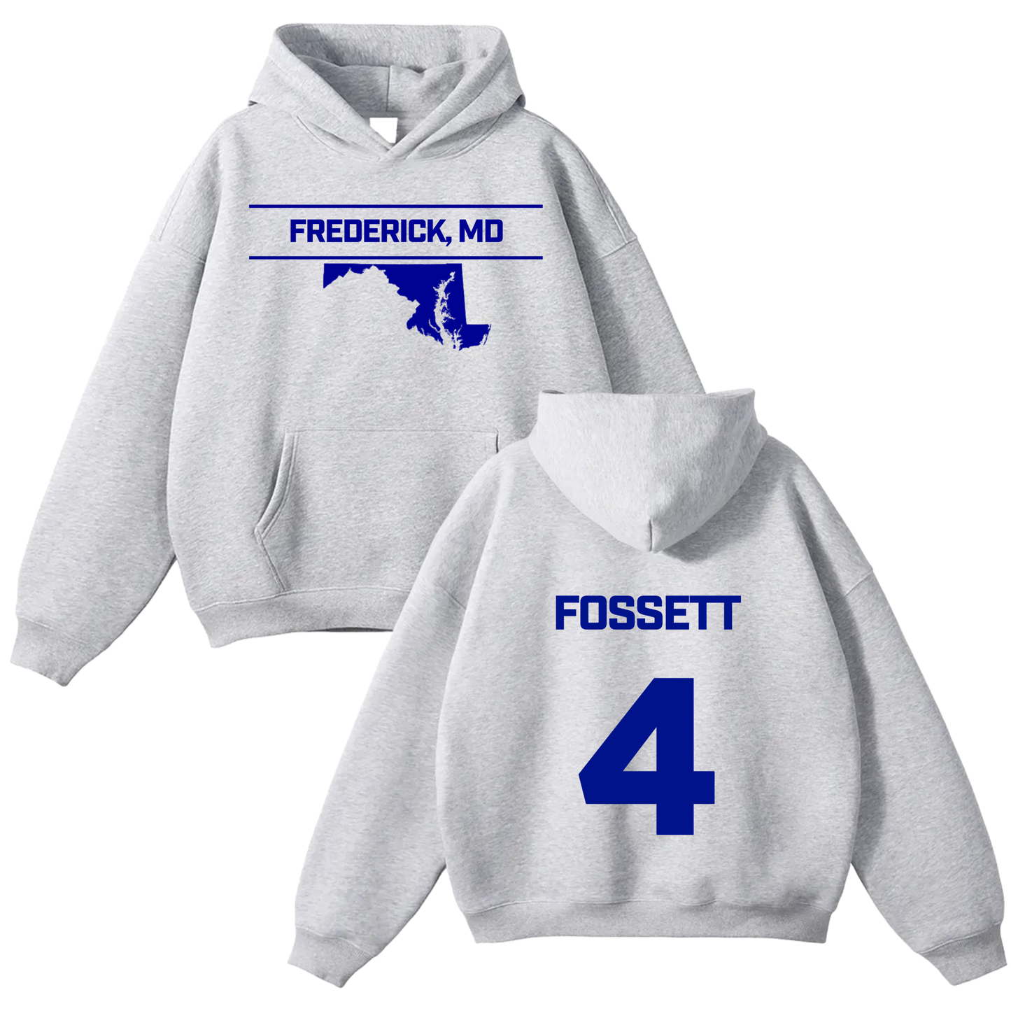 Kadon Fossett Oversize Fleeced Hoodie