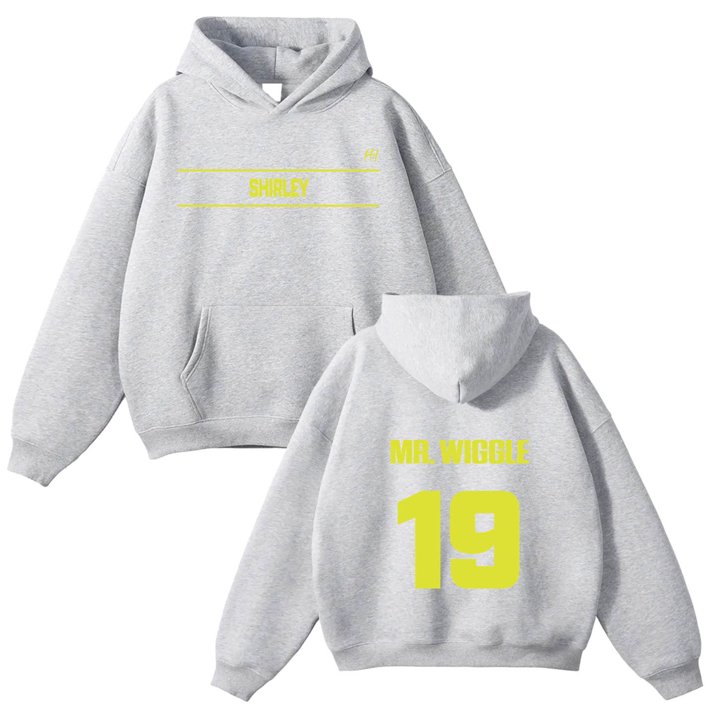 Nigel Green Oversize Fleeced Hoodie