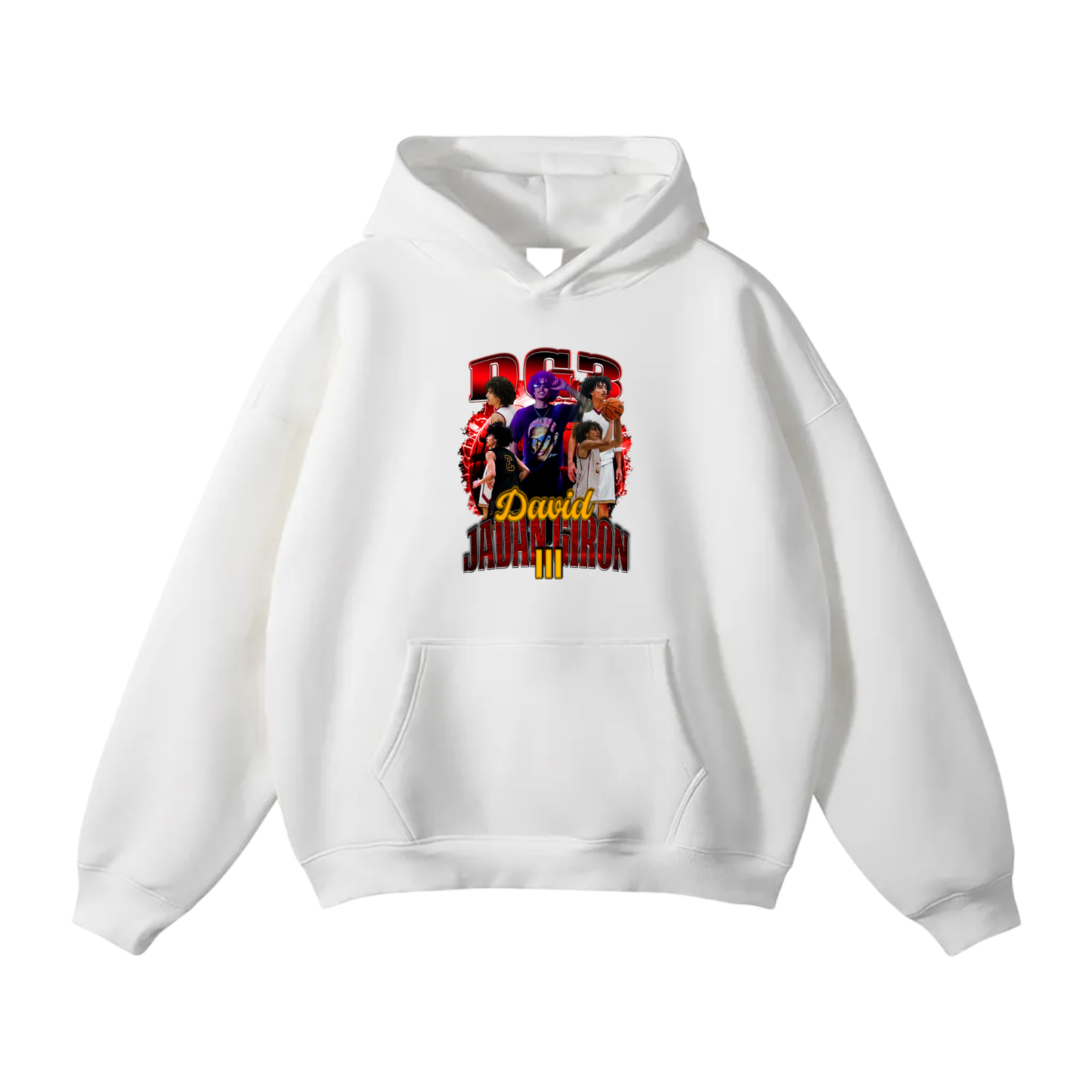David Jadan Giron III Oversize Fleeced Hoodie