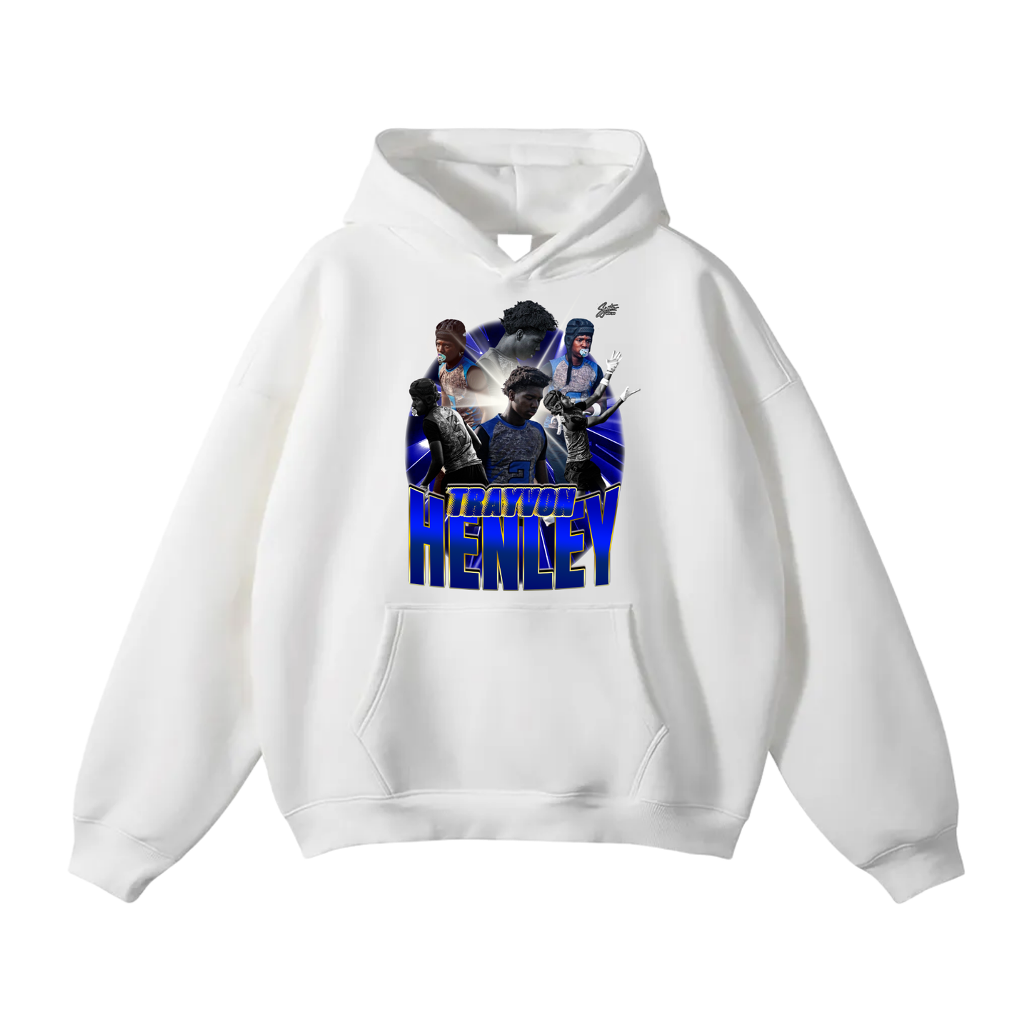 Trayvon Henley Oversize Fleeced Hoodie