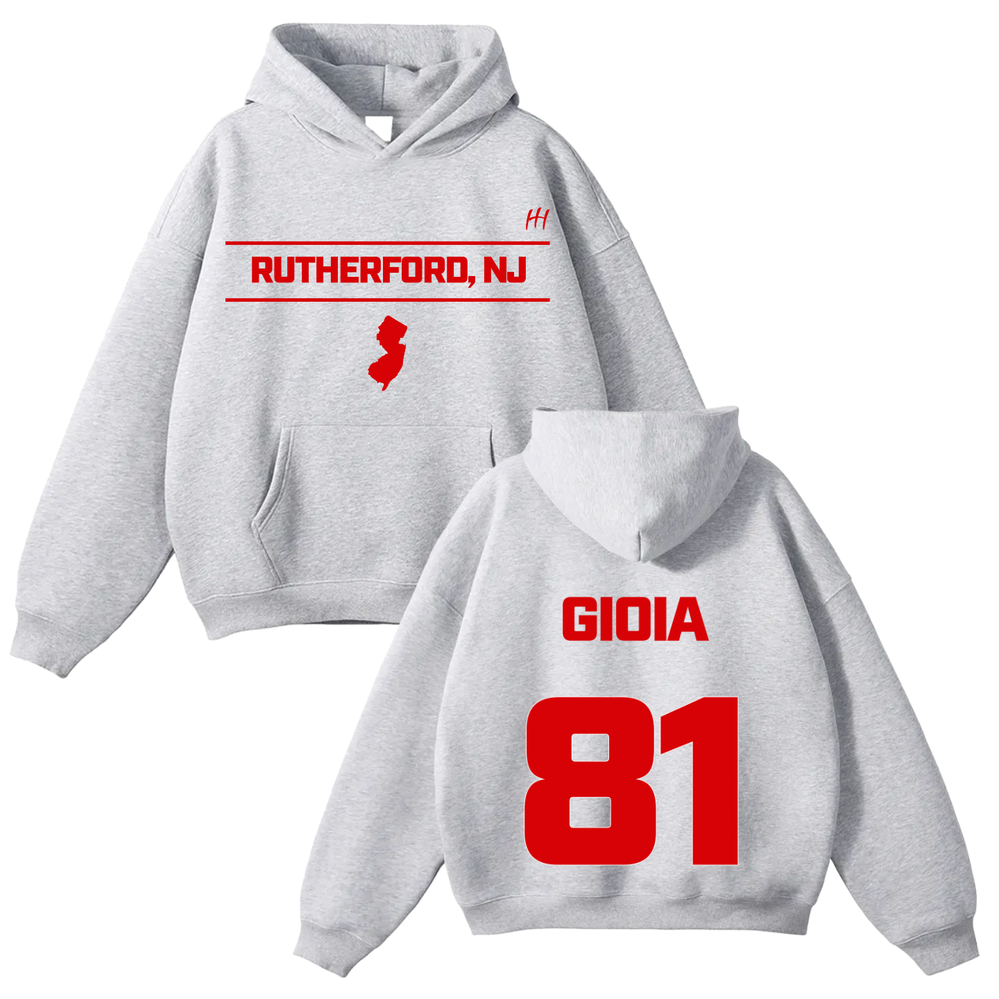 Chris Gioia Oversize Fleeced Hoodie